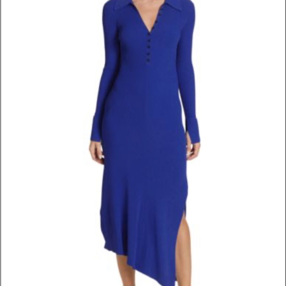 A.L.C.
Lance Ribbed Polo Collar Dress size M. New with tags attached.